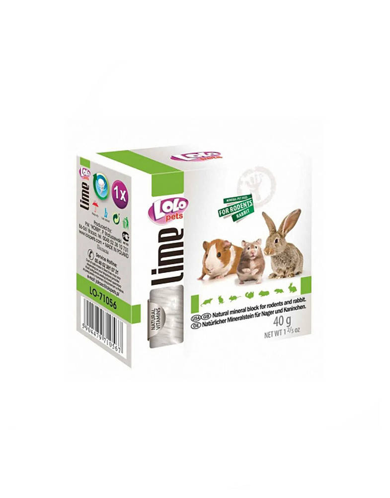 

Lolo Pets Минеральный камень для грызунов-кальций