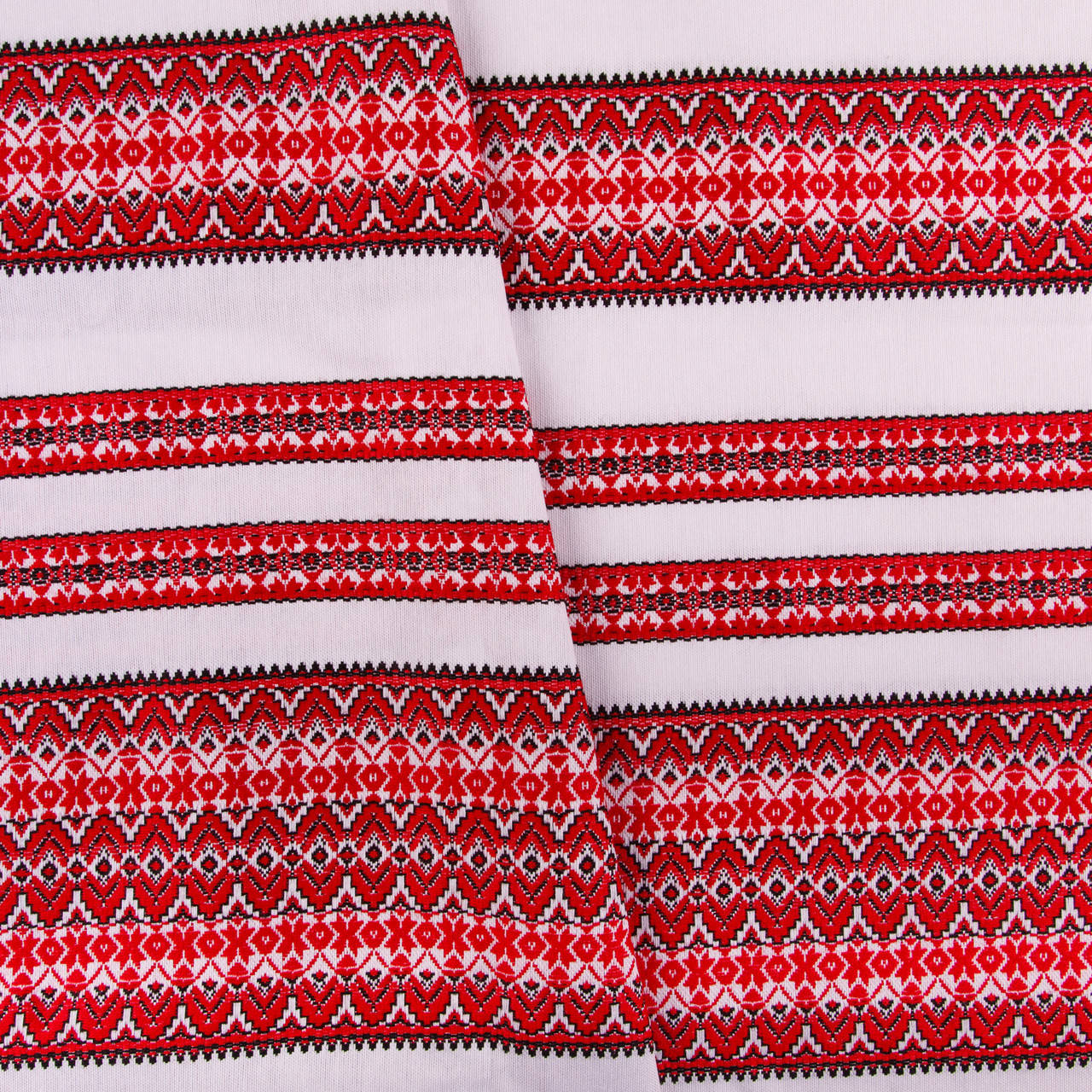 

Декоративная ткань с украинским орнаментом "Пысанка" ТД-9 (2/1) от 1 м/пог