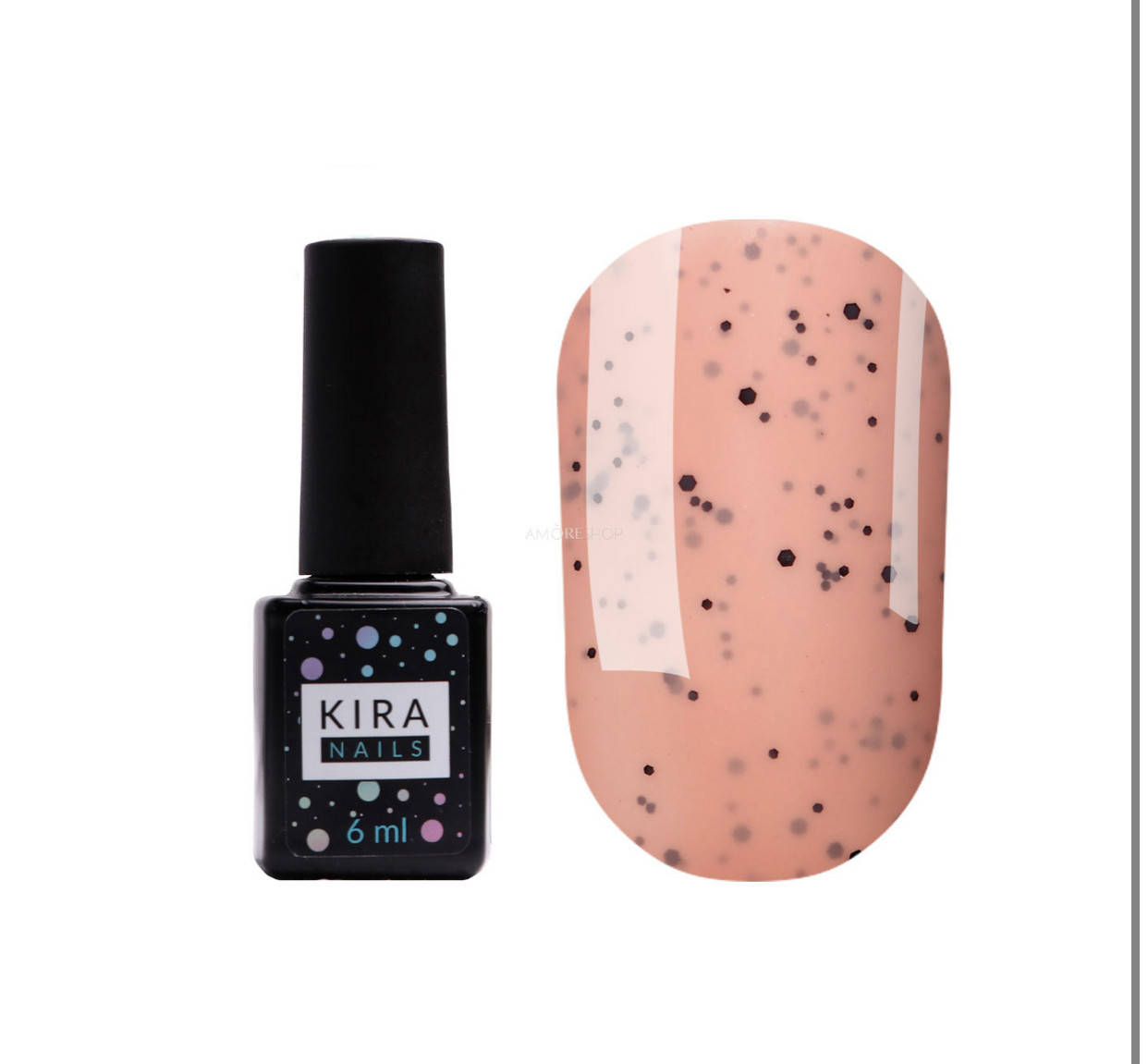 

Гель-лак Kira Nails (Кира Наилс) Чиа Пудинг 6 ml, №005 Абрикос