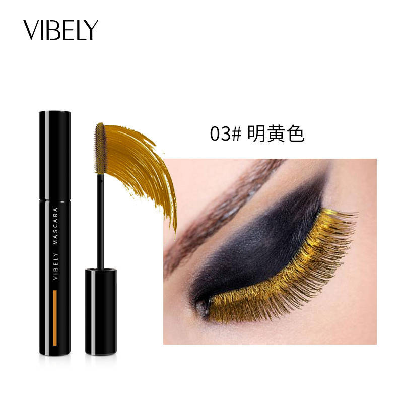 

Тушь для ресниц Vibely Color Bloom Mascara #03 - Жёлтый, 8г, Желтый