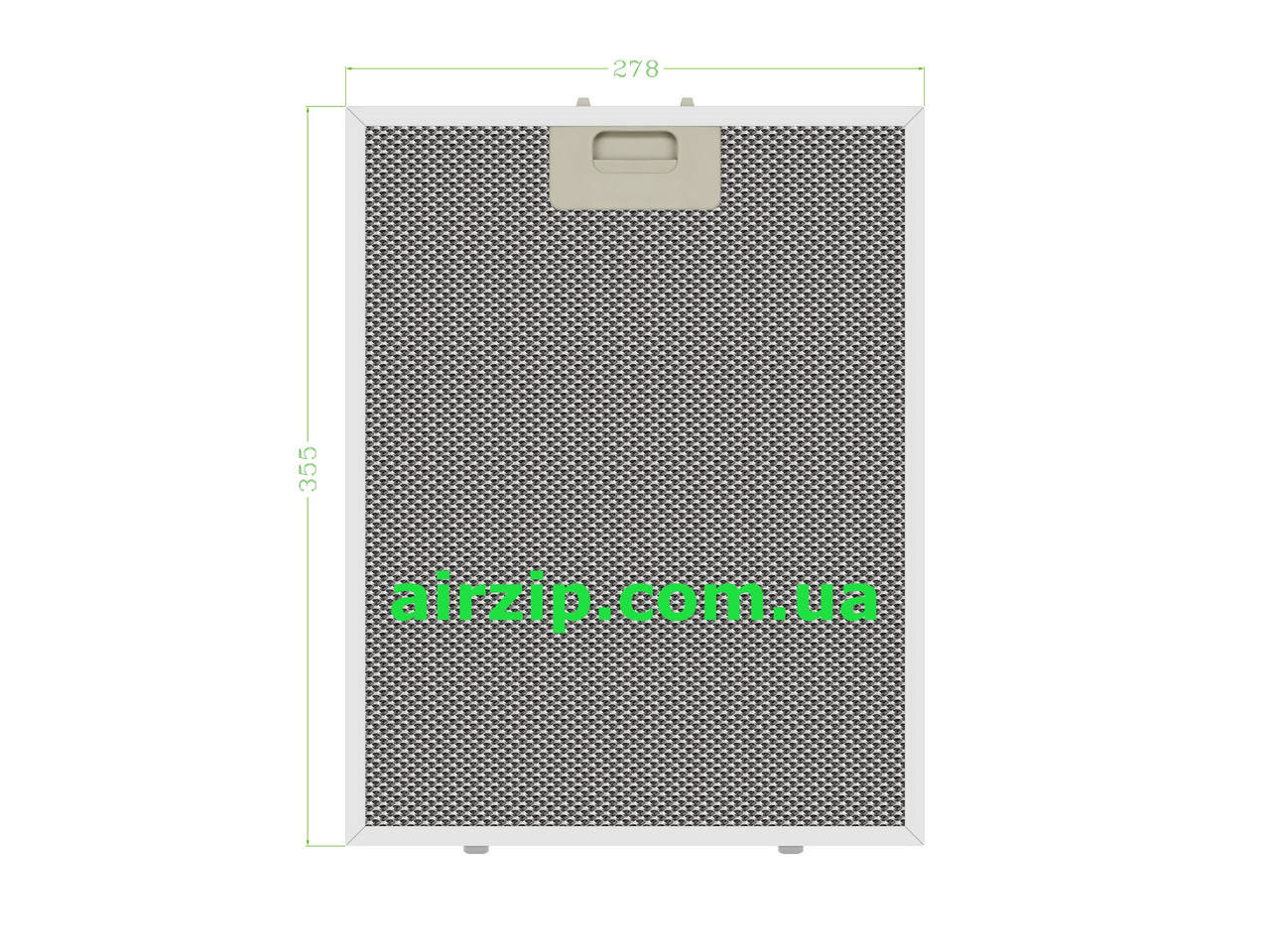 

Фильтр жировой для вытяжки 278 x 355 mm