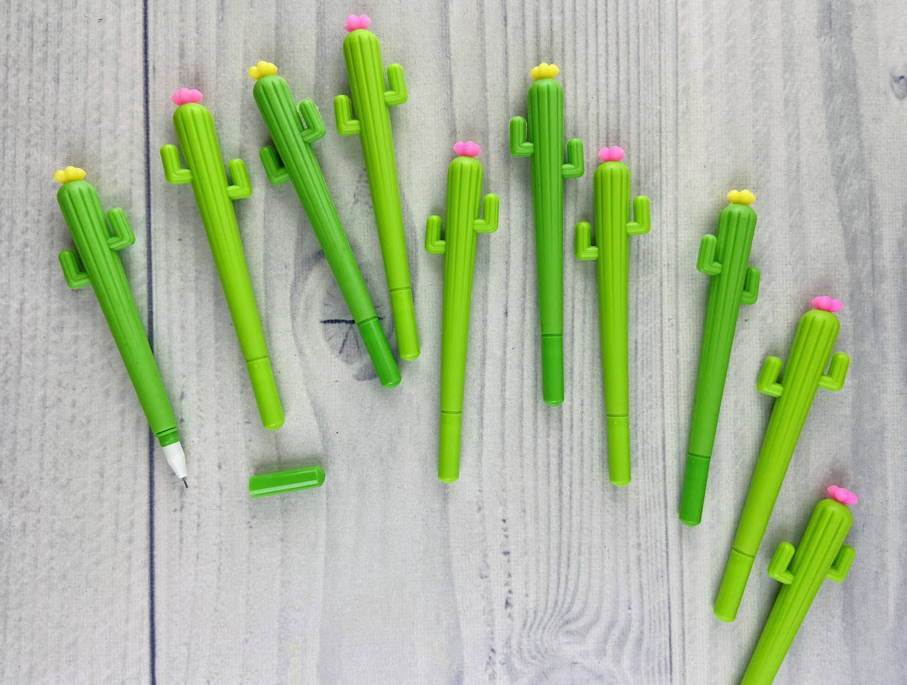 

Ручка гелевая Кактус синяя 2080 106540