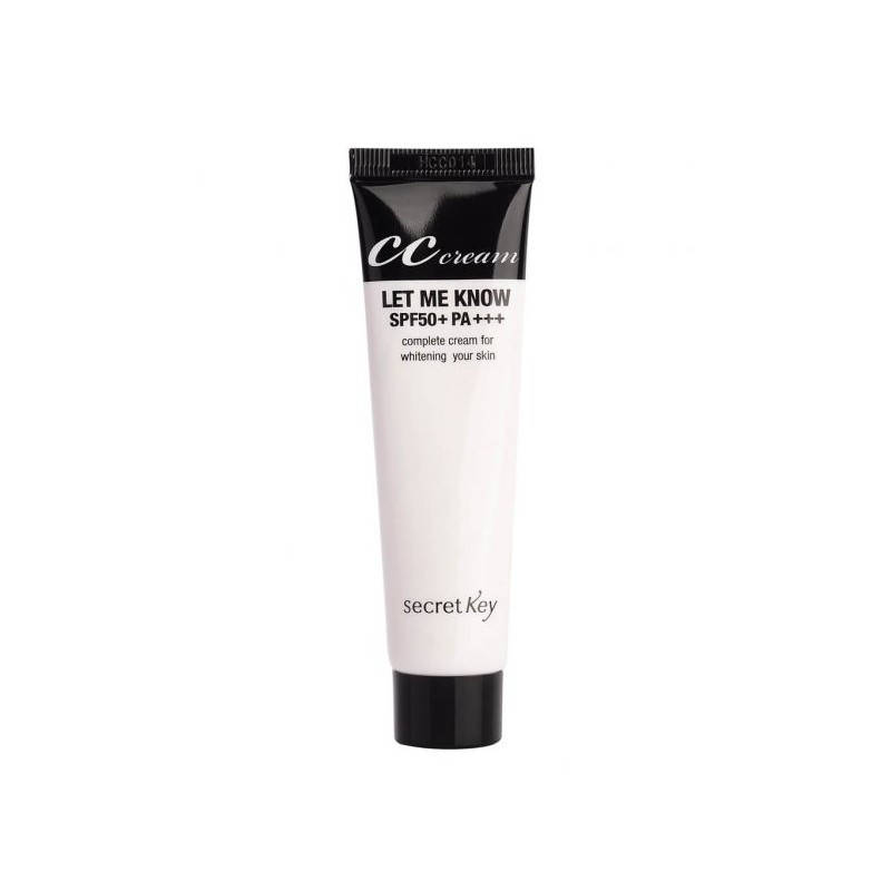

СС крем с легким покрытием SECRET KEY LET ME KNOW CC CREAM, 30 мл