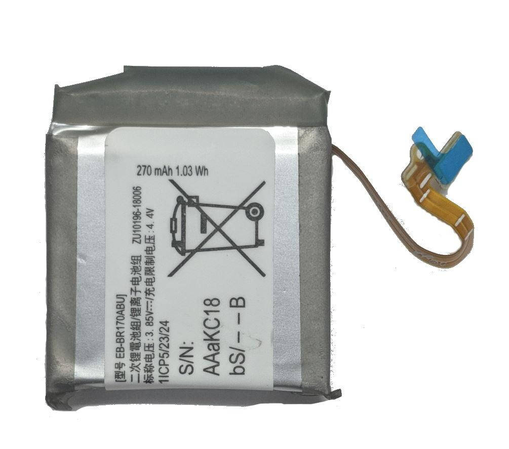 

Аккумулятор Samsung Galaxy Watch S4 42MM SM-R810 SM-R815 EB-BR170ABU