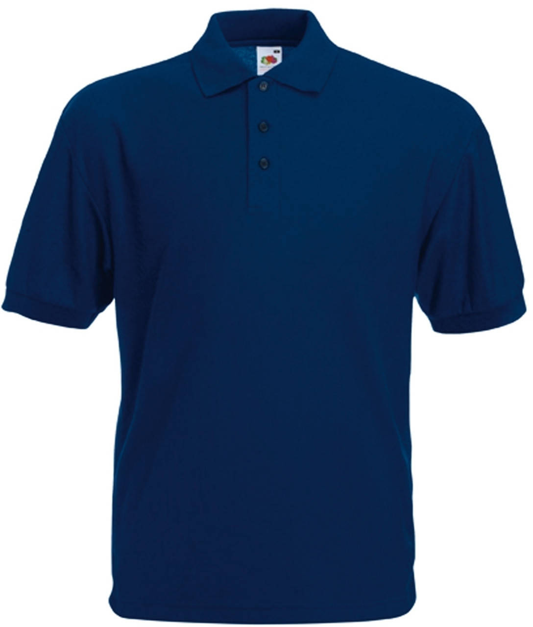

Мужская футболка поло Fruit of the loom polo с воротником Темно-синий, L