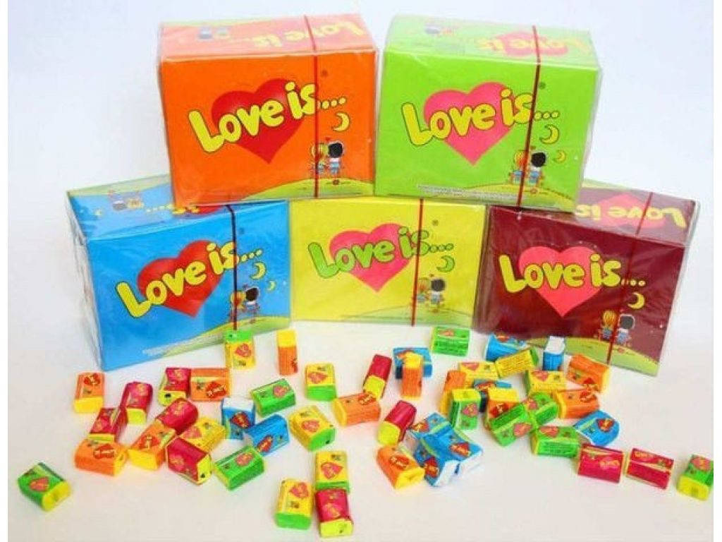 

Жевательная резинка Love Is 100шт