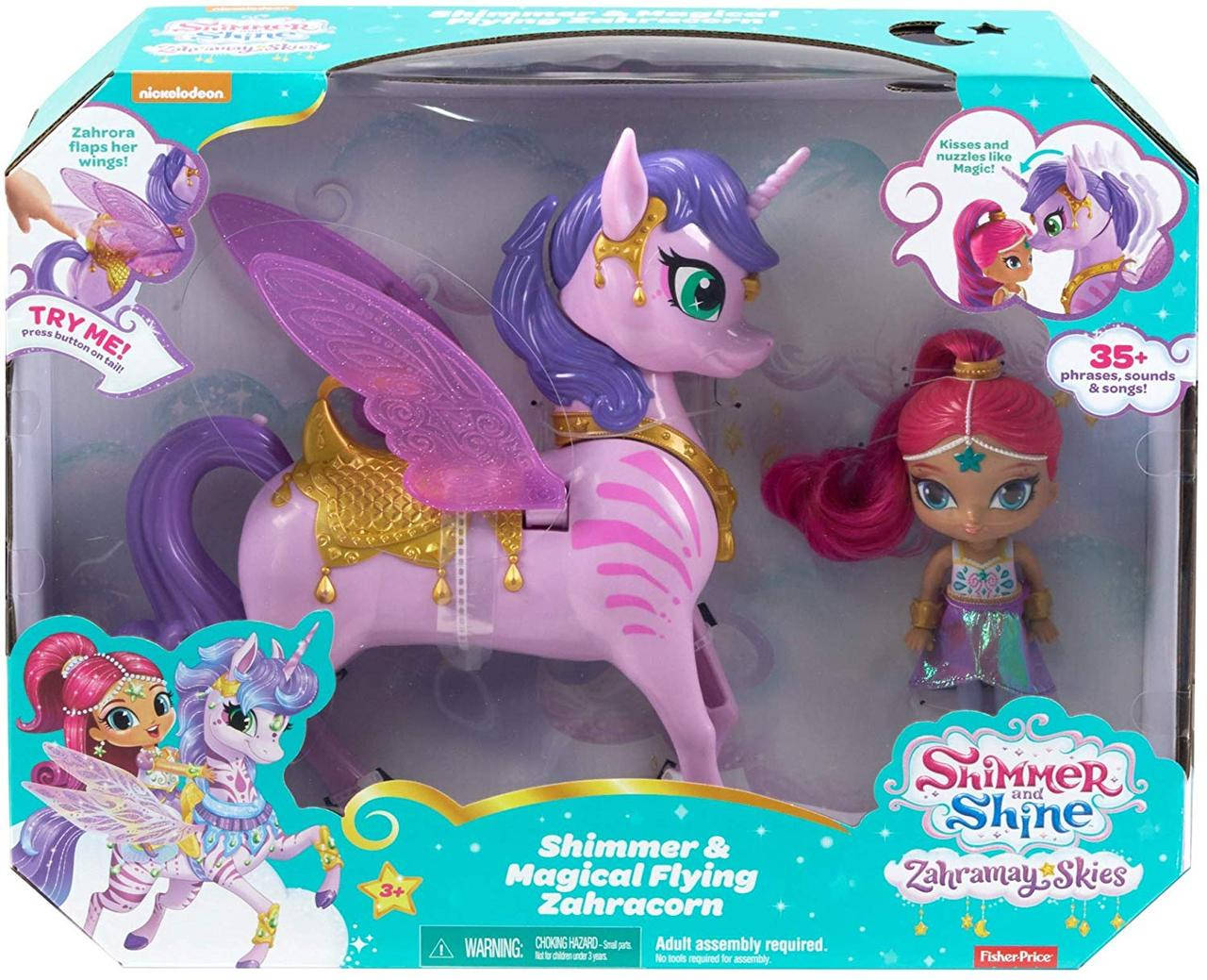 

Кукла Шиммер с интерактивным единорогом Shimmer and Shine от Fisher-Price