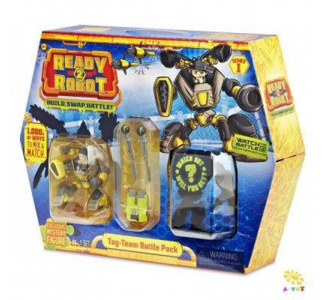

Игровой набор Ready2Robot Battle pack Tag Team MGA 2 робота