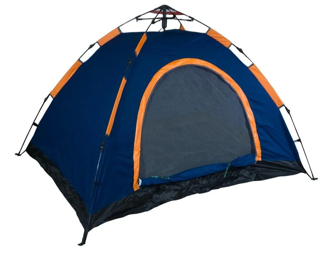 

Туристическая трехместная палатка-автомат Tent Auto Best-1 2мх1.5мх1.3м, Синий