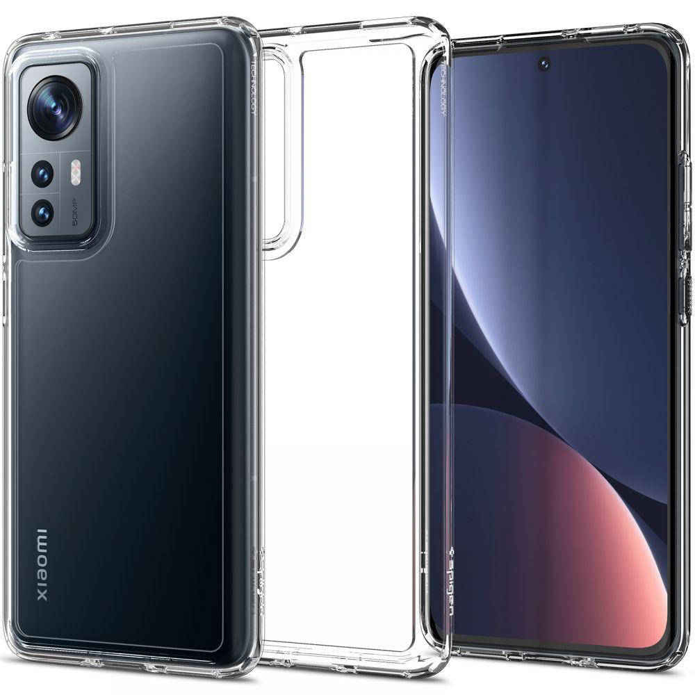 

Чехол Spigen Ultra Hybrid для Xiaomi 12 / 12X Crystal Clear (ACS04369), Прозрачный