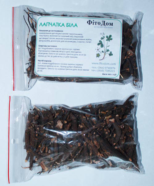 

Лапчатка белая, 100гр.