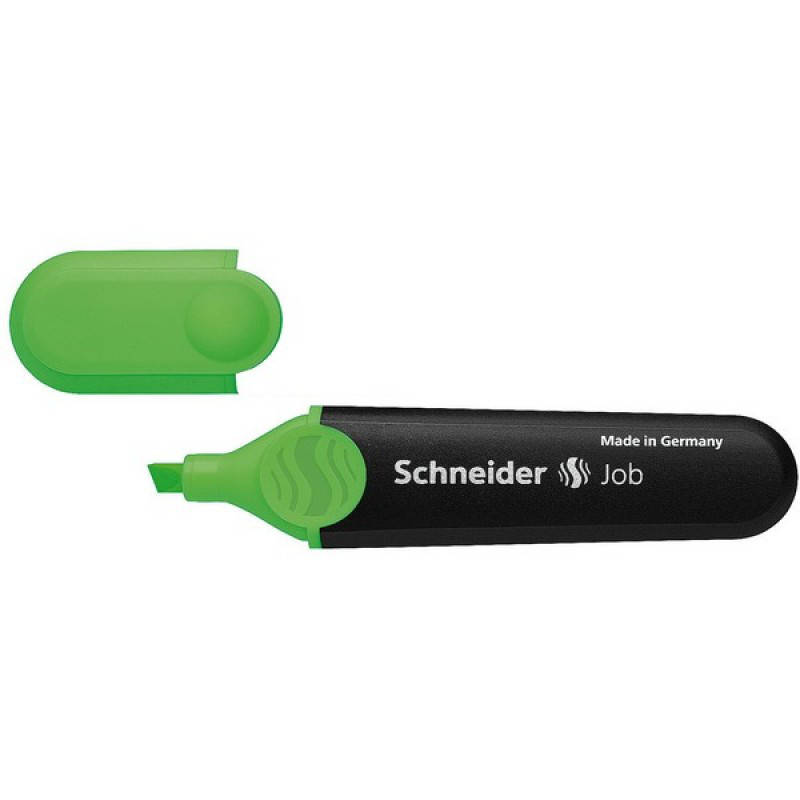 

Маркер текстовый Schneider Job, зеленый S1504, Зелёный