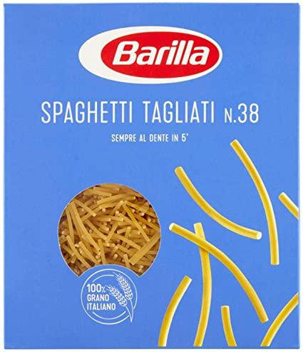 

Паста из твердых сортов пшеницы Барилла Спагетти Тальяти Barilla Spaghetti Tagliati n.38 500 г