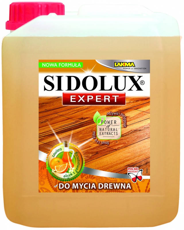 

Средство для мытья деревянного пола Sidolux Expert, 5 л