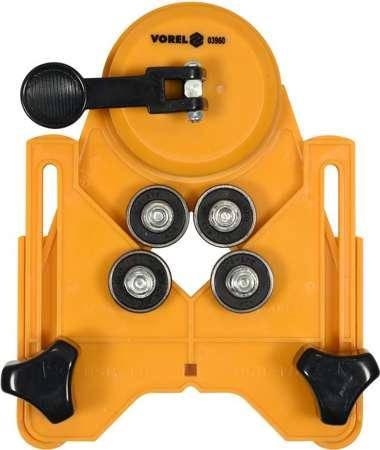 

Направляющее устройство для сверления в плитках Ø4-84 мм (крепление на присосках) VOREL 03960 (Польша)