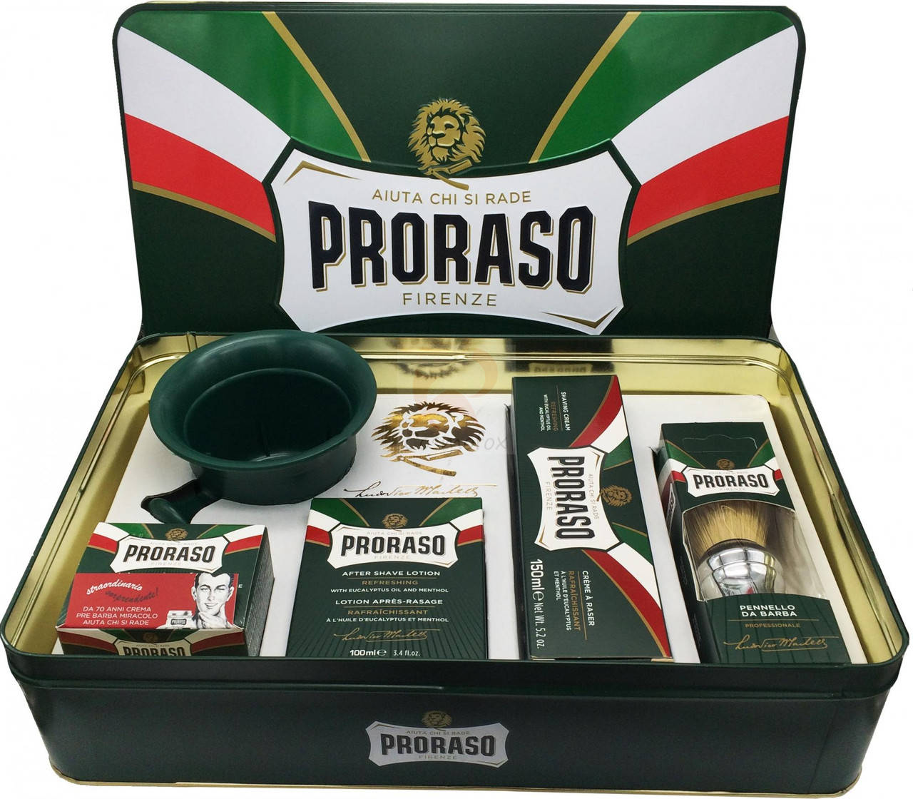 

Подарунковий набір Proraso Classic Shaving Set Metal