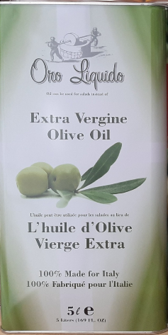 

Оливкова олія Oro Liquido Extra Vergine di Oliva 5 л. Італія