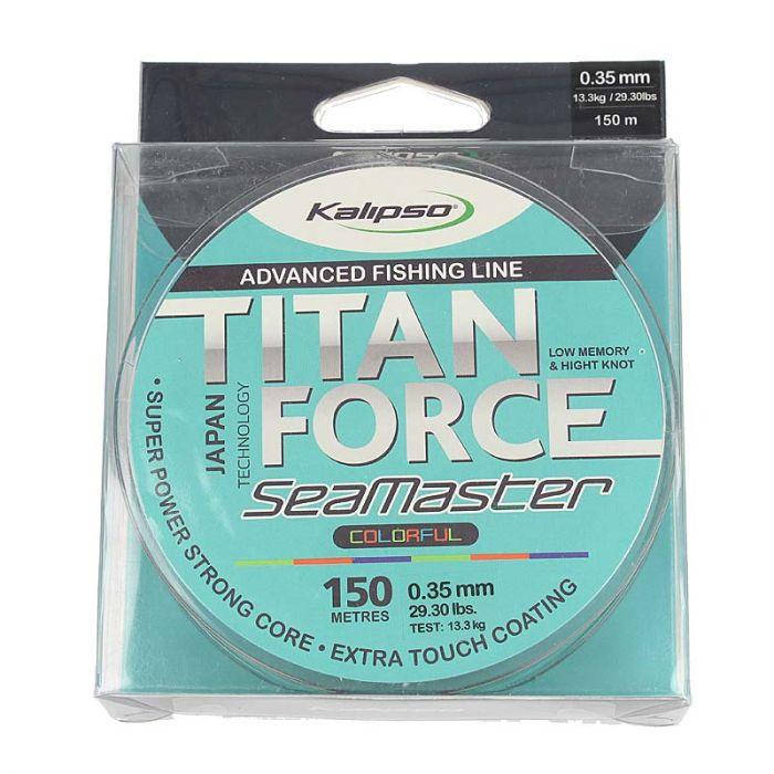 

Леска Kalipso Titan Force Seamaster CF 150м 0.35мм, Разные цвета
