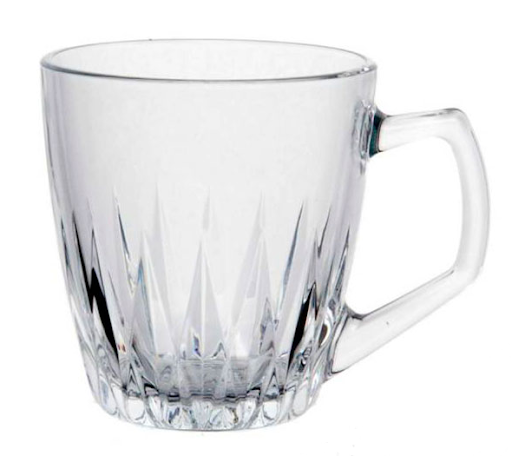 

Чашка стеклянная Pasabahce Mugs 295мл (Safir)