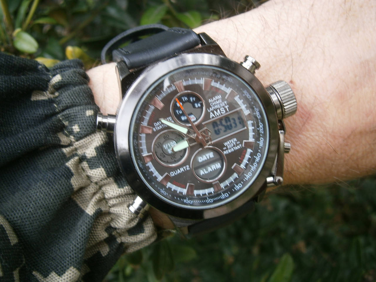 

Годинник чоловічий спортивний Mílitary AMST 3003AC All Black.