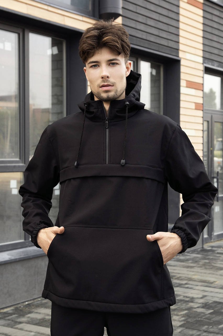 

Анорак softshell Intruder 'Walkman' черный