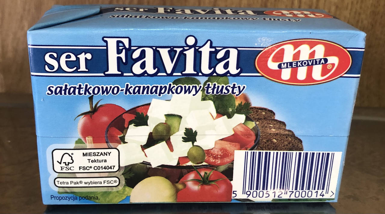 

Сыр Фета Favita Mlekovita 270 г