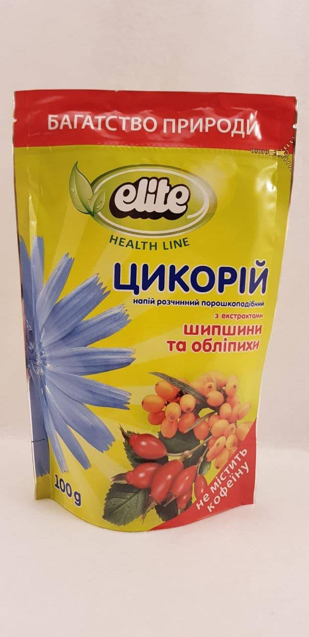 

Напиток растворимый Цикорий Elite с шиповником и облепихой 100г