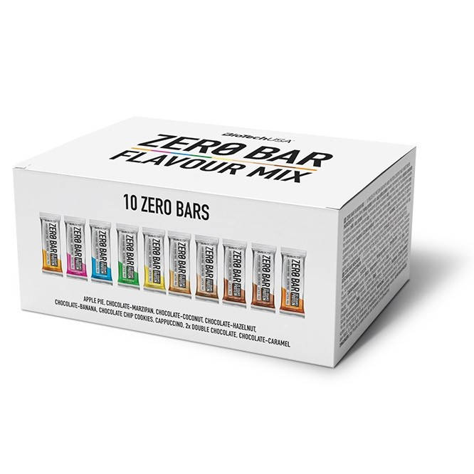 

Микс Батончиков ZERO BAR BioTech USA (10 шт)