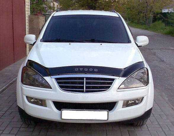 

Дефлектор капота, мухобойка Ssang Yong Kyron VT-52 2005-2012