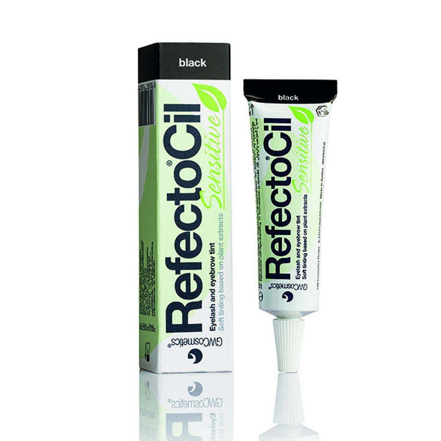 

Краска для бровей и ресниц RefectoCil Sensitive Черная 15 мл