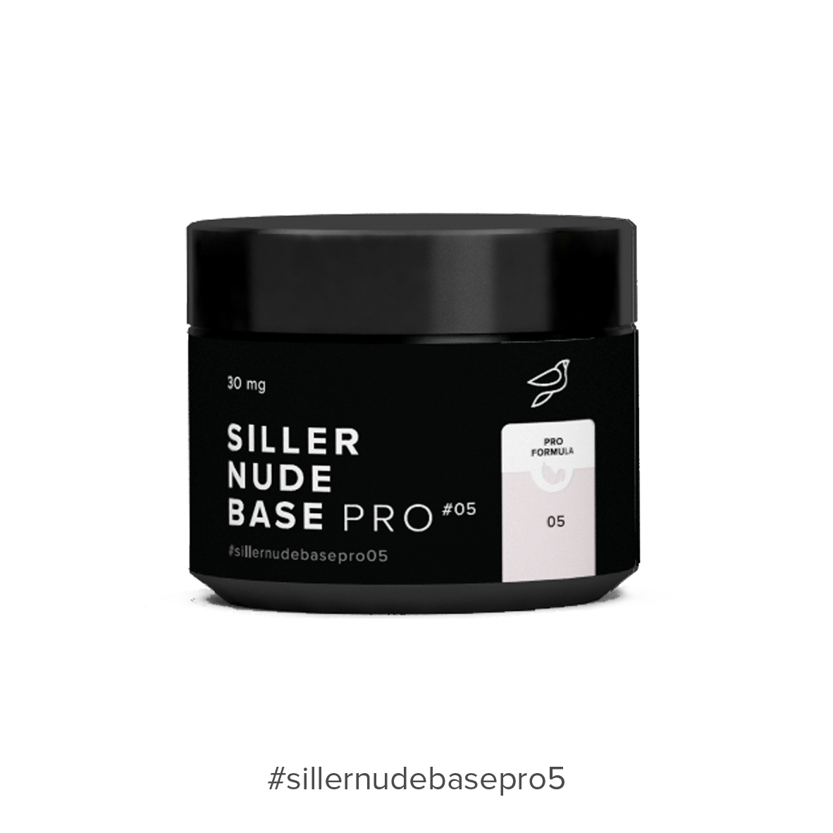 

Siller Nude Base Pro №5 — камуфлирующая цветная база (розовый-лавандовый),30 мл