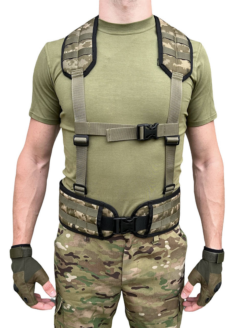 

Разгрузочная система рпс молле пиксель из Кордуры тактический пояс molle CORDURA