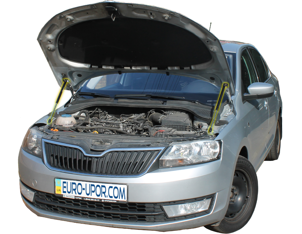 

Газовый упор капота (амортизатор капота) для Skoda Rapid / Шкода Рапид (2012+)