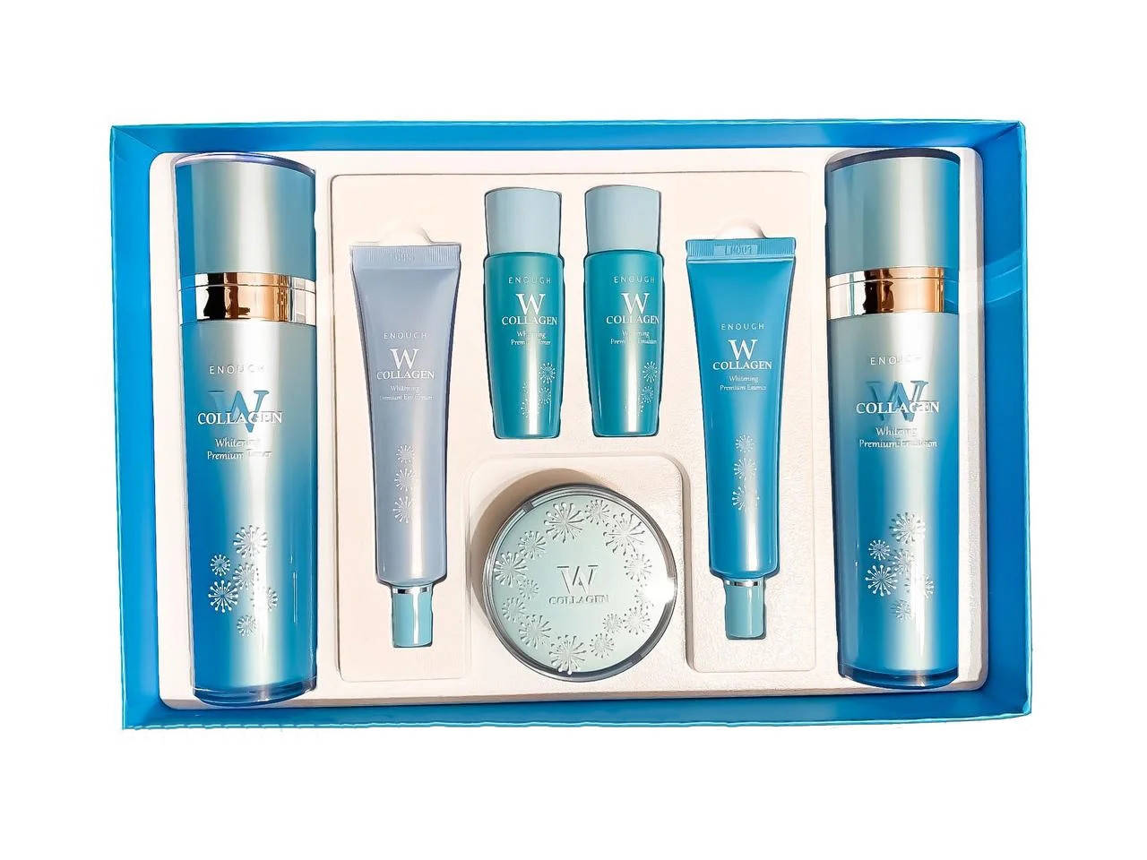 

Набор осветляющих средств для лица с коллагеном Enough W Collagen Whitening Premium Skin Care 5 Set