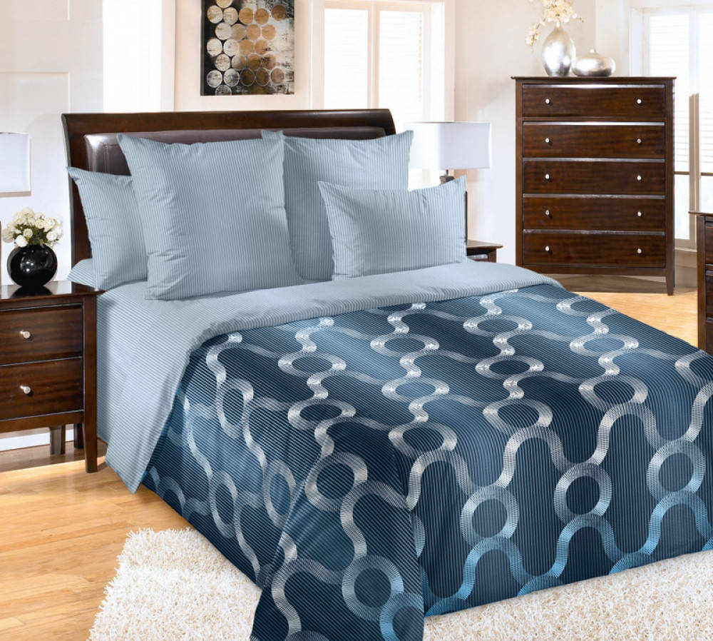 

Постельное белье Мистраль перкаль ТМ Комфорт-Текстиль (Полуторный)