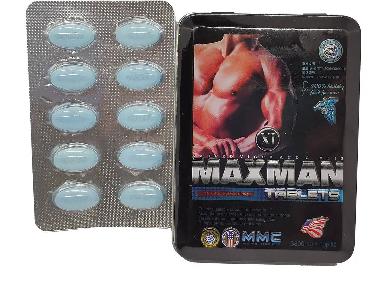 

Препарат для повышения потенции и продления полового акта Maxman XI - Love&Life