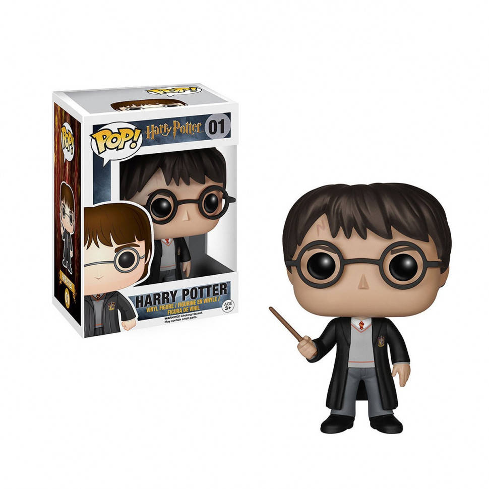 

Игровая фигурка FUNKO POP! серии "Гарри Поттер" - ГАРРИ ПОТТЕР С ПАЛОЧКОЙ 5858