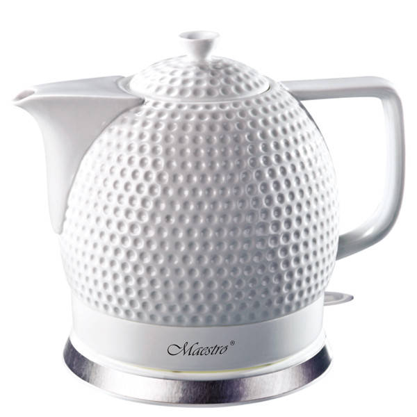 

Керамический электрочайник Maestro MR-067 (1,5 л, 1200 Вт) | кухонный электрический чайник Маэстро, Маестро