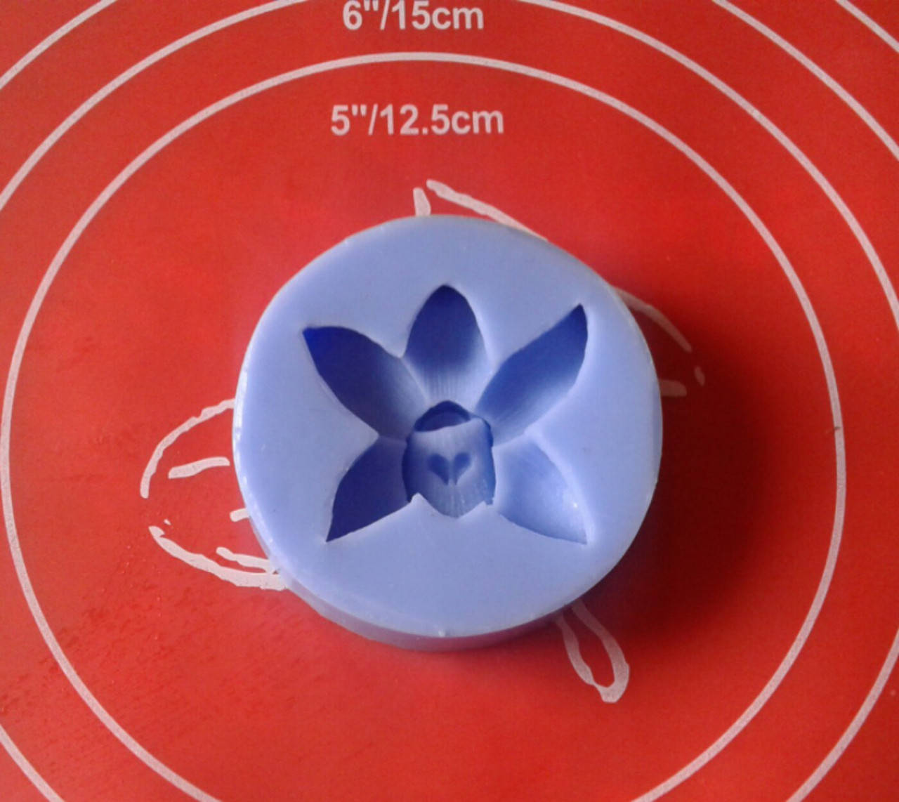 

Силиконовый молд орхидея №25