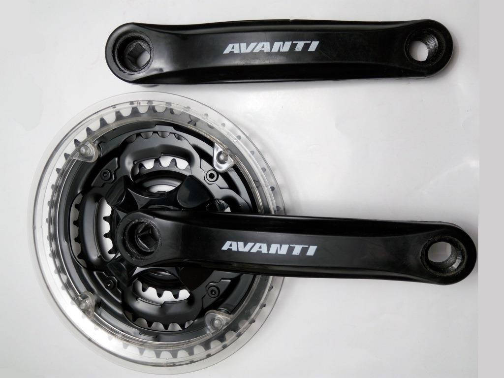 

Шатуны AVANTI 170 мм, звезды 24 / 34 / 42