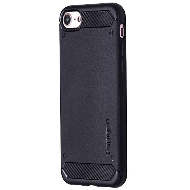 

Чехол-накладка DK силикон SGP Spigen Carbon для Apple iPhone 7 / 8 / SE (dark blue), Синий