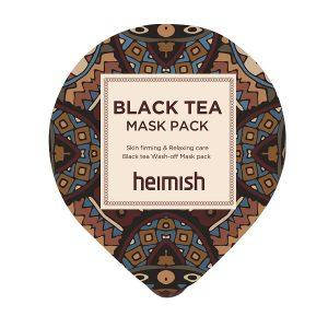 

Успокаивающая маска с черным чаем heimish black tea mask pack, 5 мл