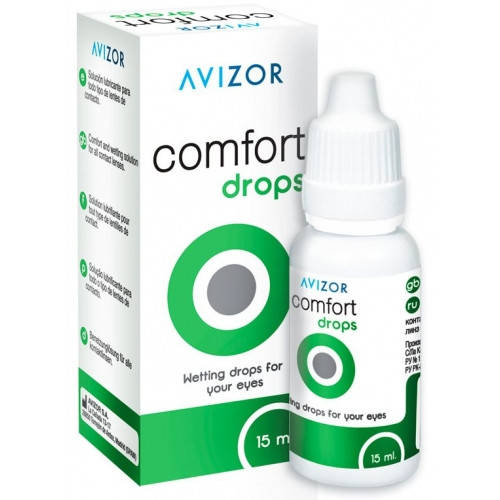 

Очні краплі Avizor, Comfort Drops, 15 мл