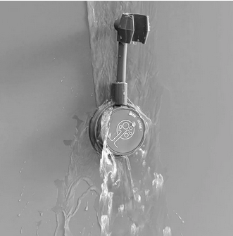 

Регулируемый на 360 градусов держатель (фиксатор) для душа на присоске SHOWER HOLDER, Белый