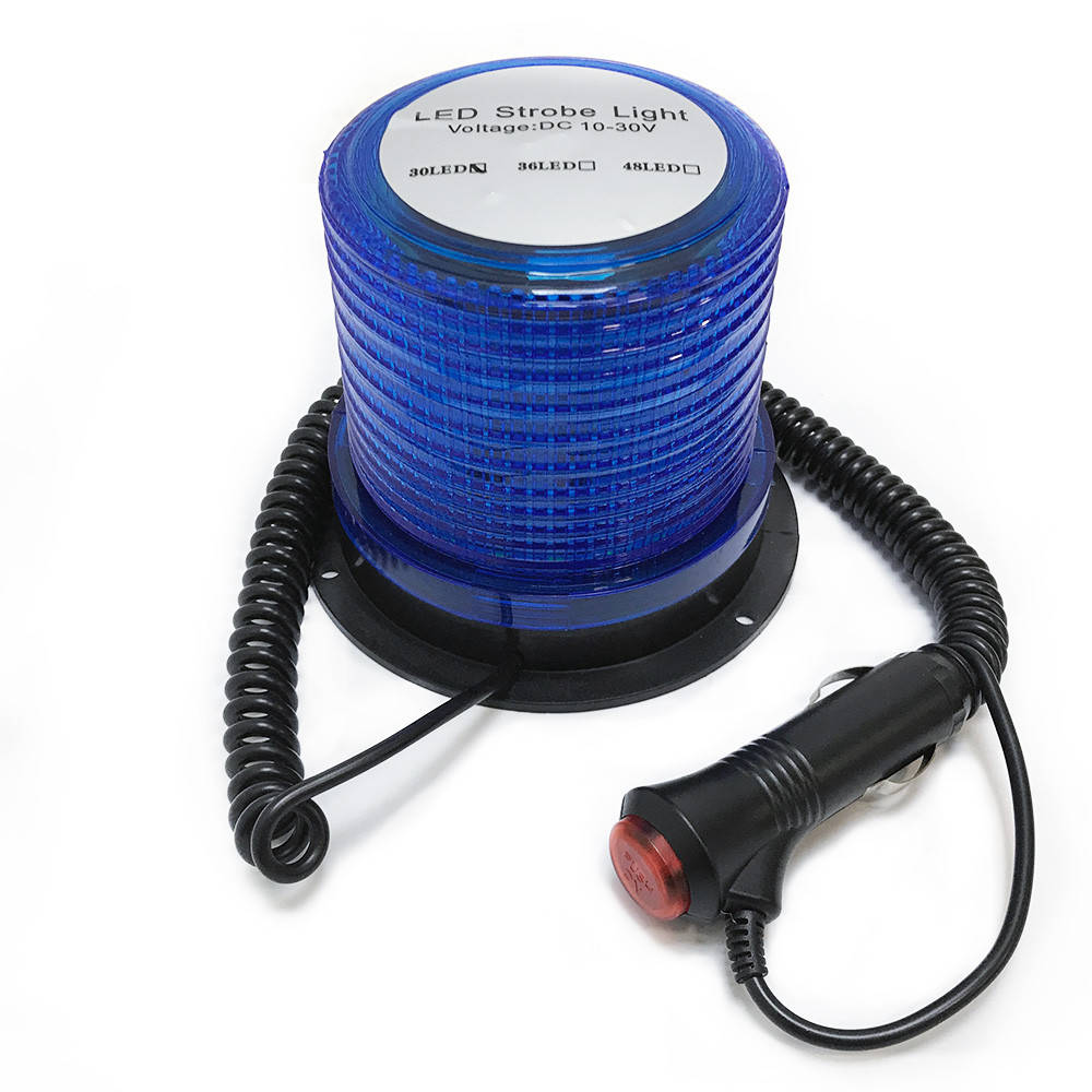 

Мигалка Strobe Light LED RD-213 10V-30V 6W Синяя (на магните, в прикуриватель)