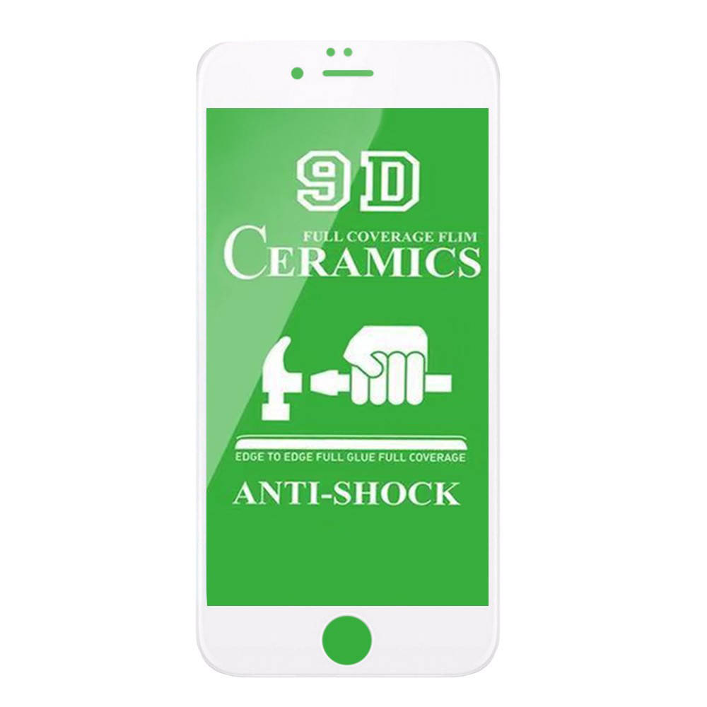 

Защитное стекло гибкое Ceramic для iPhone 7 / 8 Plus White, Белый