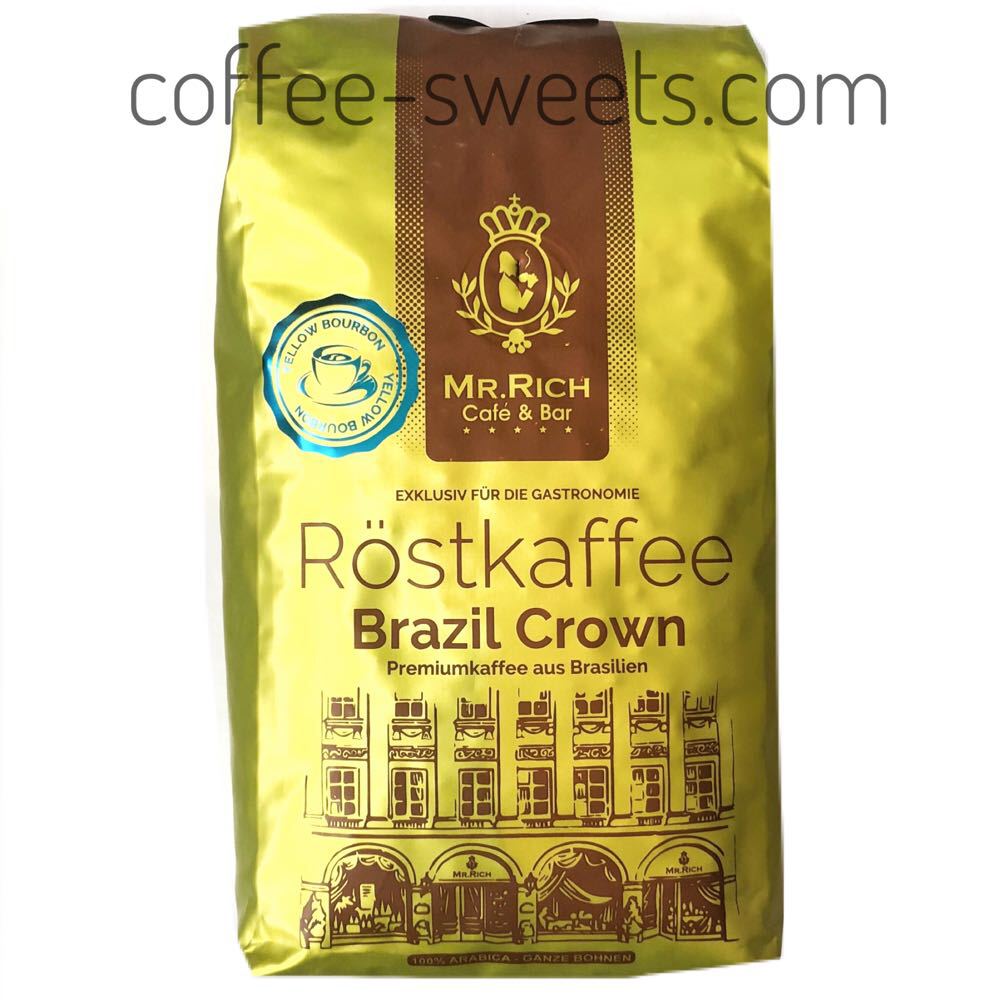 

Кофе зерновой Mr.Rich Brasil Crown 500g