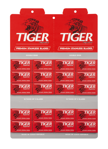 

Леза для бритви Tiger Superior Razor Blades ( 100 лез)