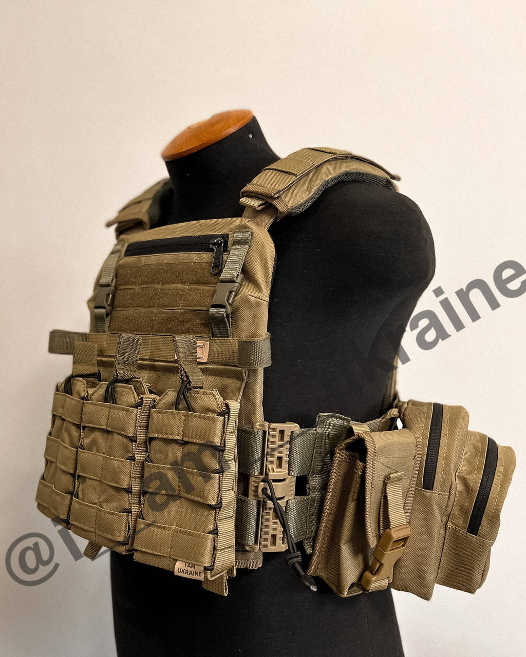 

Плитноска SKILLET MAX на системі швидкого скидання з 3 підсумками під АК