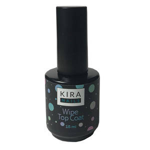 

Гель-лак Kira Nails Wipe Top Coat 15 мл